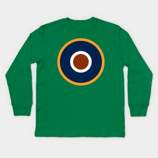 RAF Roundel Type C1 Kids Long Sleeve T-Shirt